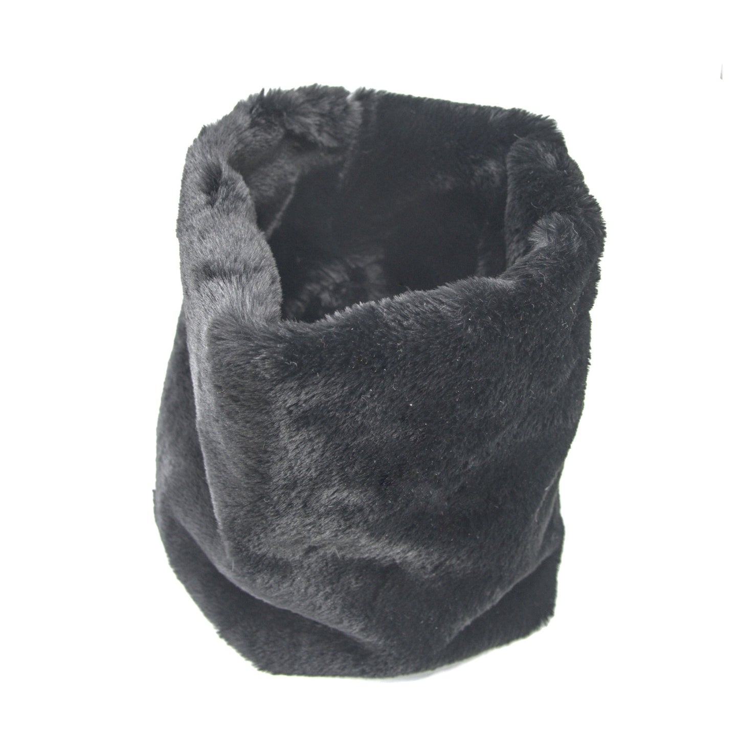 ILARY_tube black eco-fur