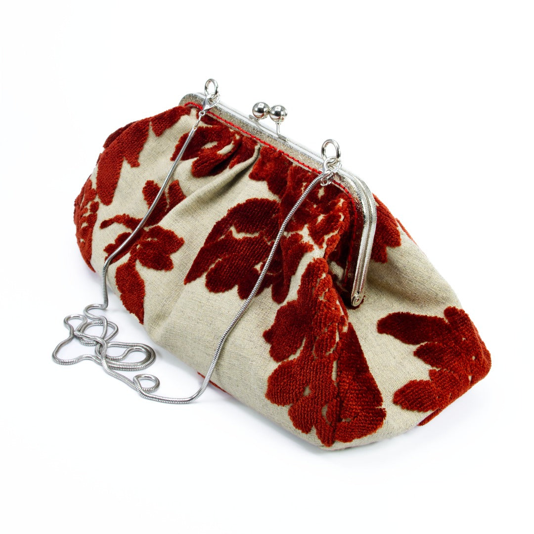 AGOSTINA brocade orange