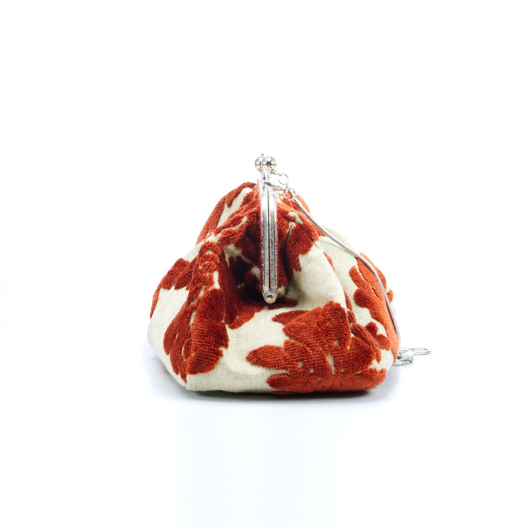 AGOSTINA brocade orange