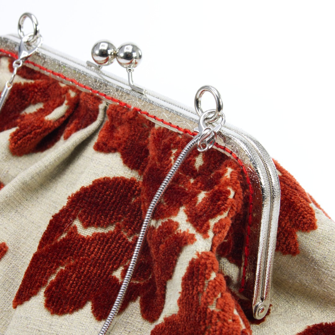 AGOSTINA brocade orange