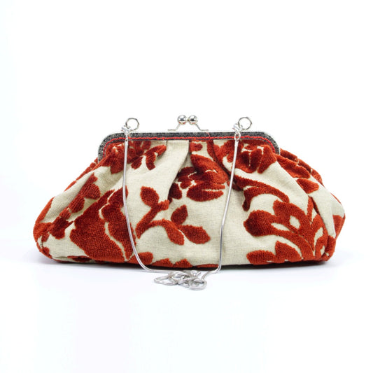 AGOSTINA brocade orange