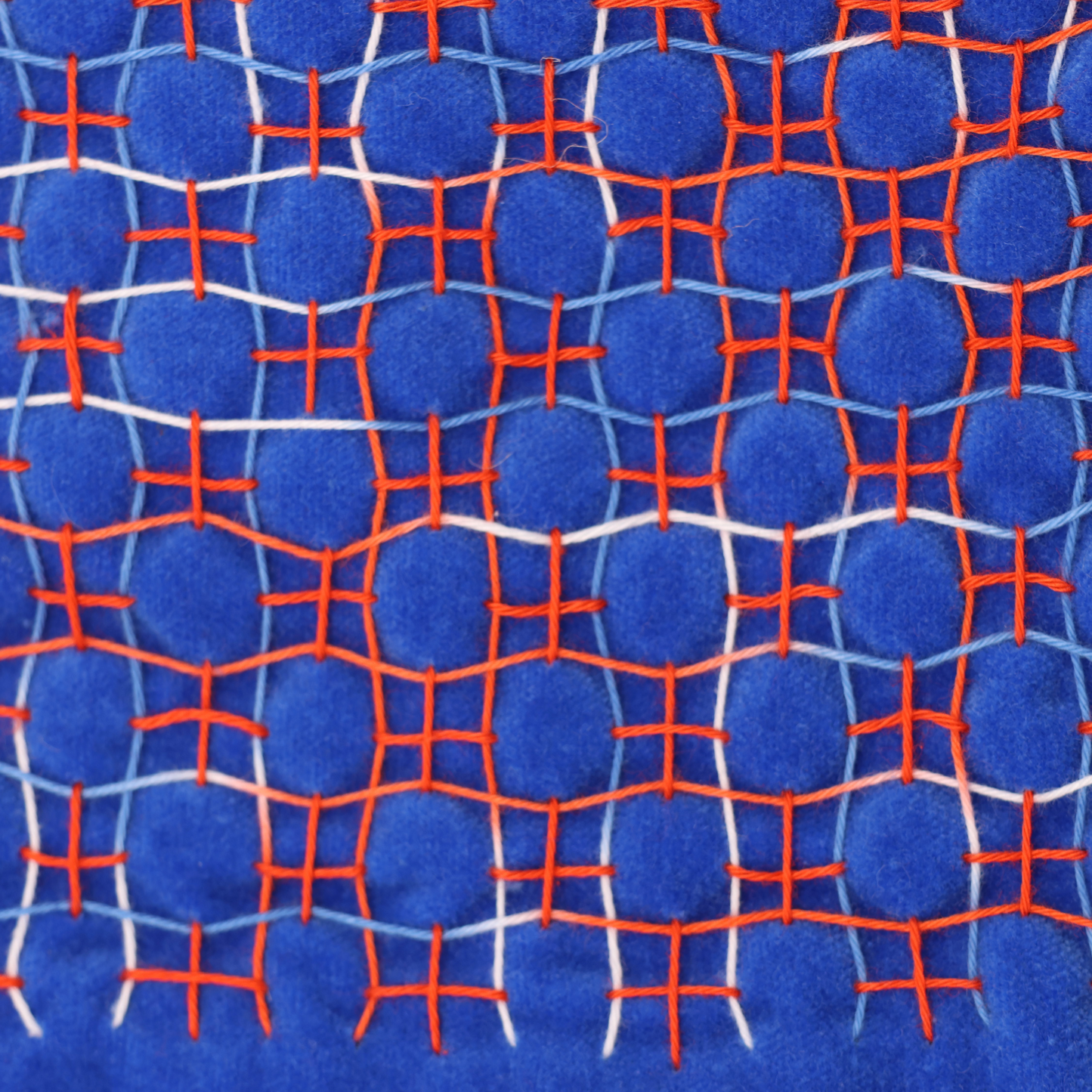 SASHIKO bag - blu elettrico