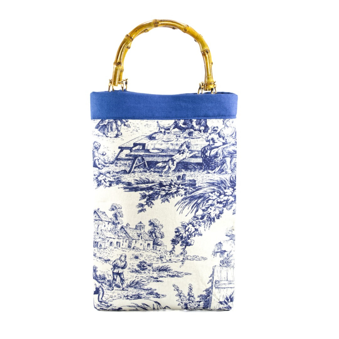 JOSEPHINE handbag_bluette e avorio